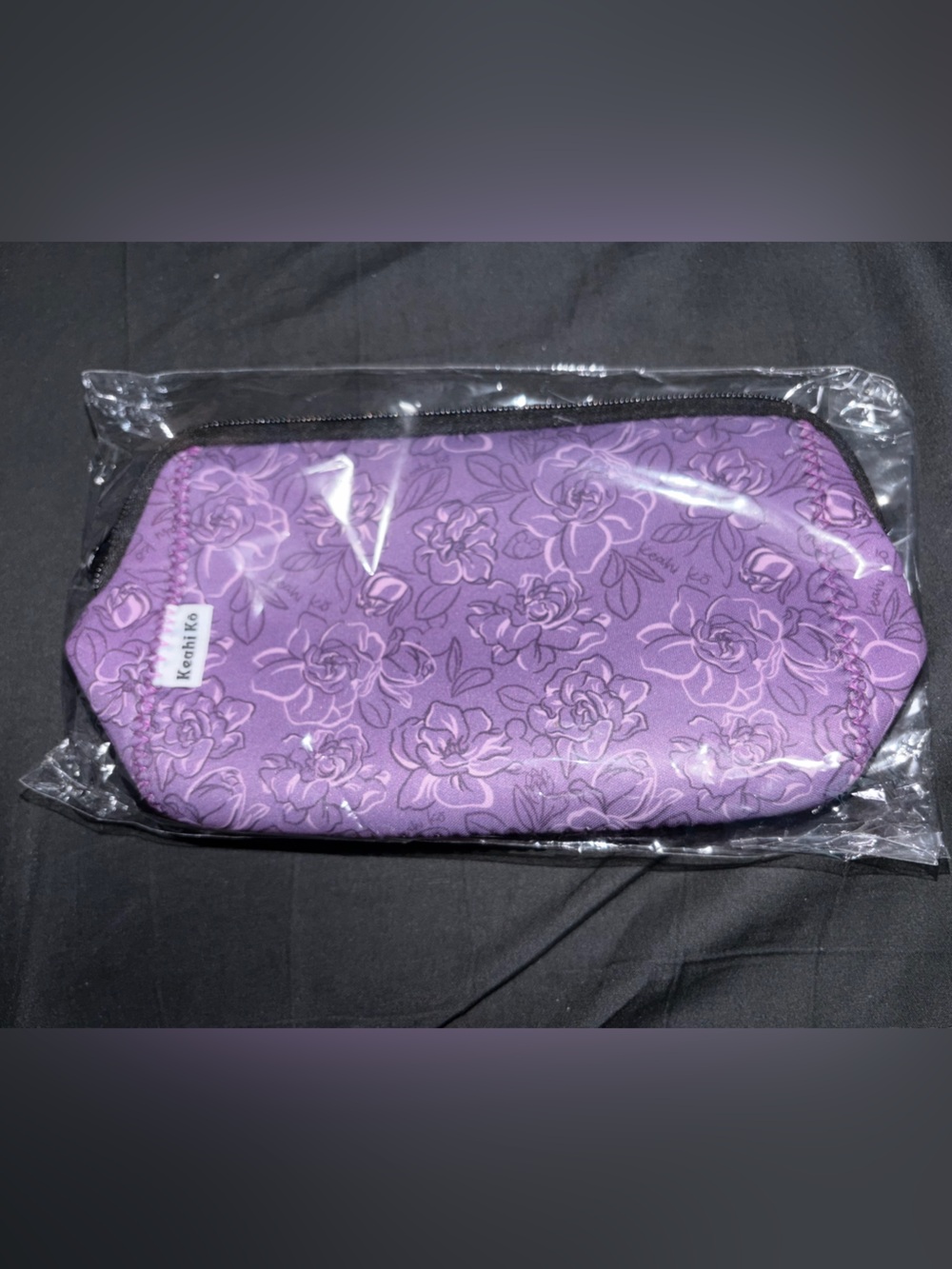 Keahi Ko Plum Gardenia Neoprene Pouch